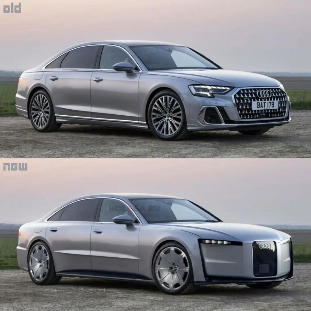 全新一代奥迪A8大家觉得怎么样？这是外媒根据现在奥迪的最新概念车所绘制的假想