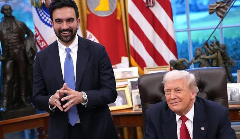 特朗普与纽约市长上演惊天大反转，能选上的果然都是“老演员”当地时间11月