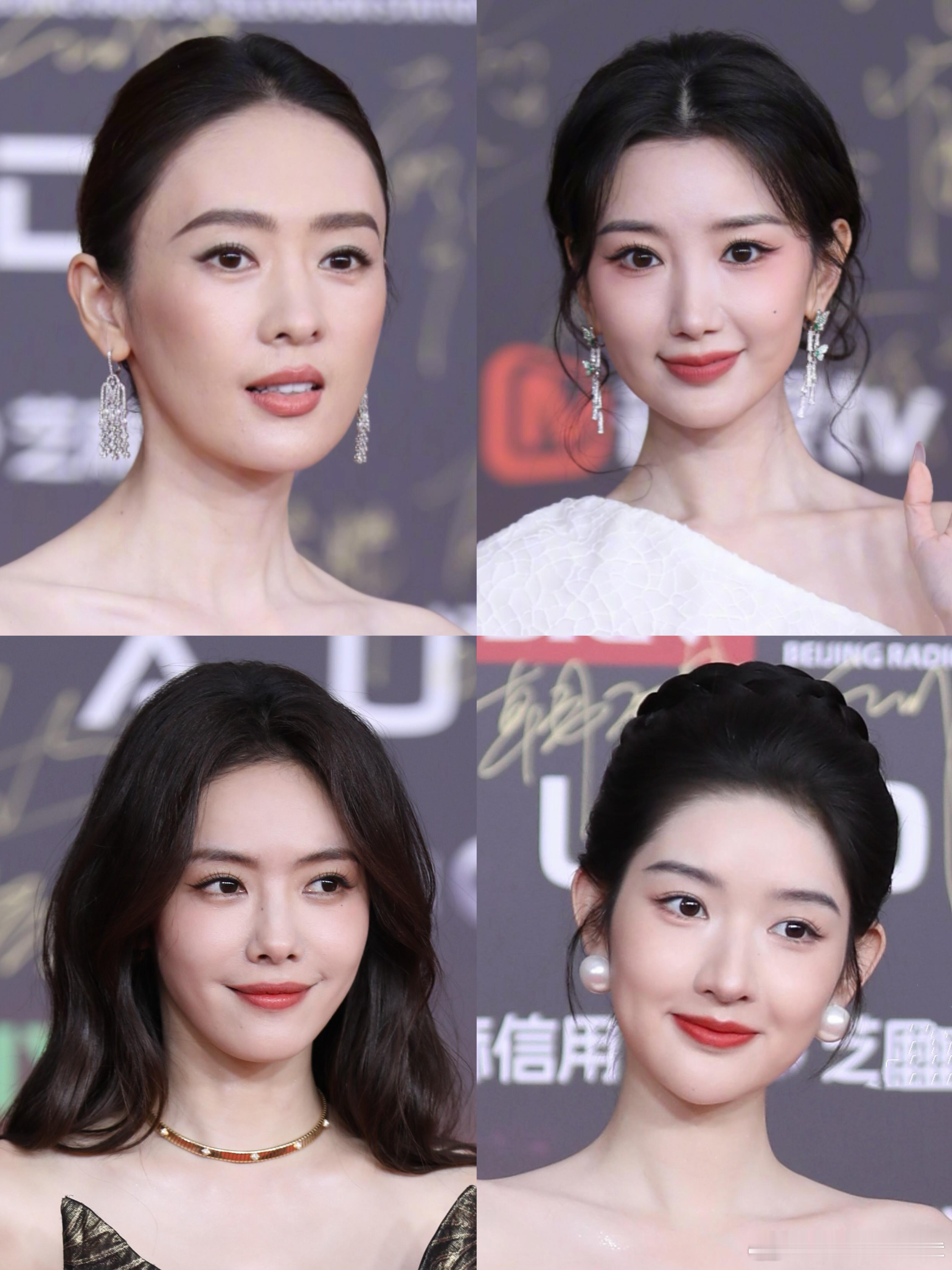 微博视界大会红毯直播，女明星怼脸生图，长剧演员和短剧演员之间真的有壁！女明星都是