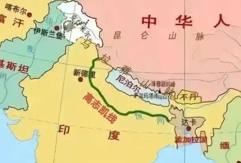 “高志凯线”含金量还在上升，本以为恒河石碑是网友AI玩笑，但资料显示吐蕃王朝势力