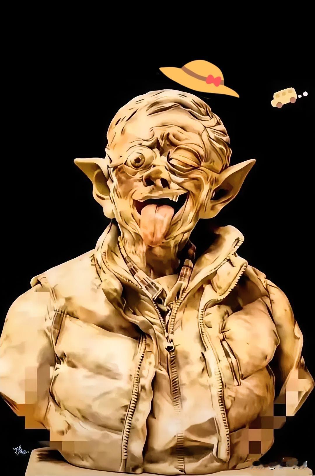 用艺术来打败艺术，田家既然认为这种畸形也叫艺术，那就看看网友捏的这种算哪种艺