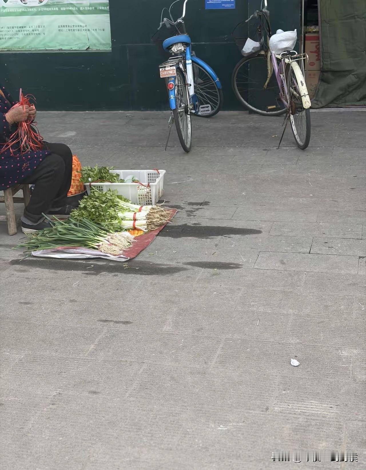 今天去买菜，听说卖菜的老太太死了。她曾经见证过我的爱情，那时候我跟前女友出门买