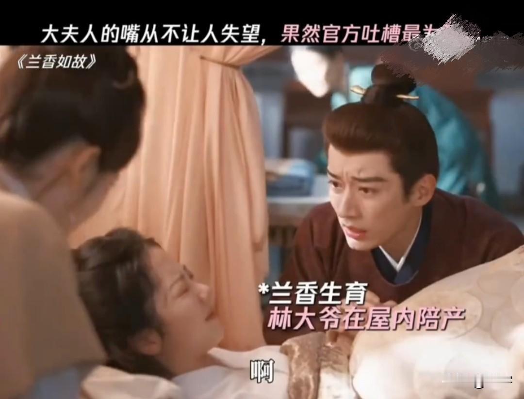 兰香如故：兰香生孩子，林锦岐陪产！爱到骨髓里，兰香生娃，林锦岐在边上陪产，二奶