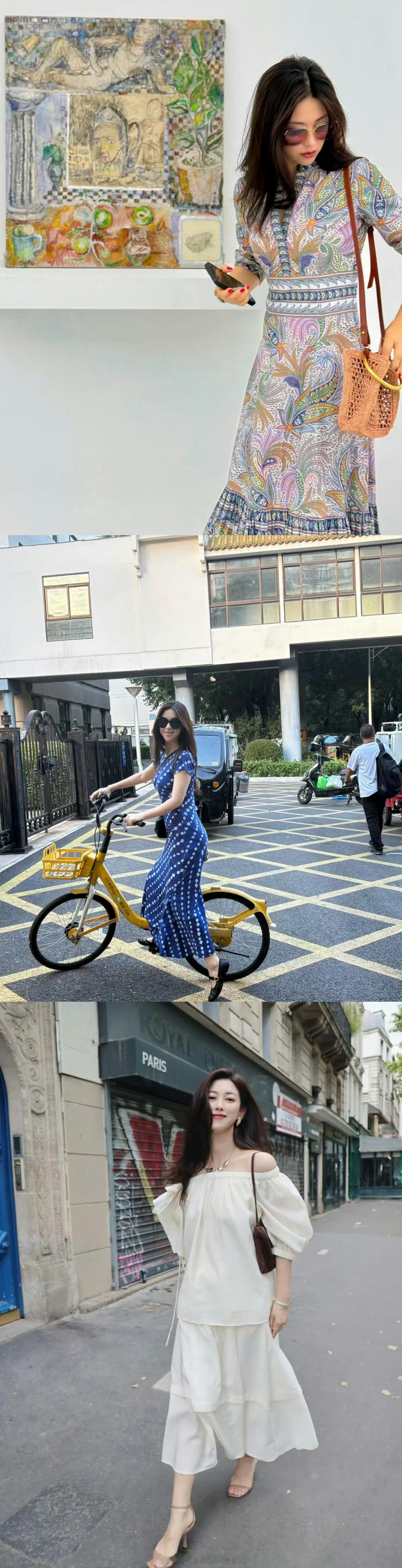 朱珠穿搭朱珠日常穿搭合辑自信大方的美丽