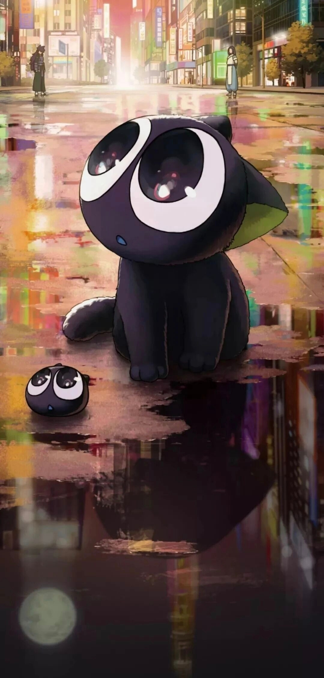 动漫acg次元大赏我的2025年终总结壁纸一组治愈系罗小黑壁纸，看了令人心生欢喜