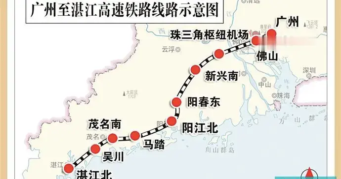 广东今年计划开通7条铁路