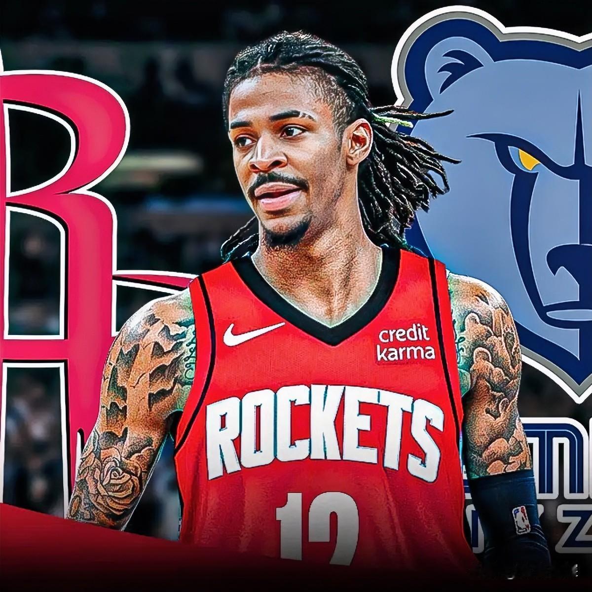 莫兰特闹不和!火箭的控卫答案?灰熊112-117湖人,赛后采访里,莫兰特的发言