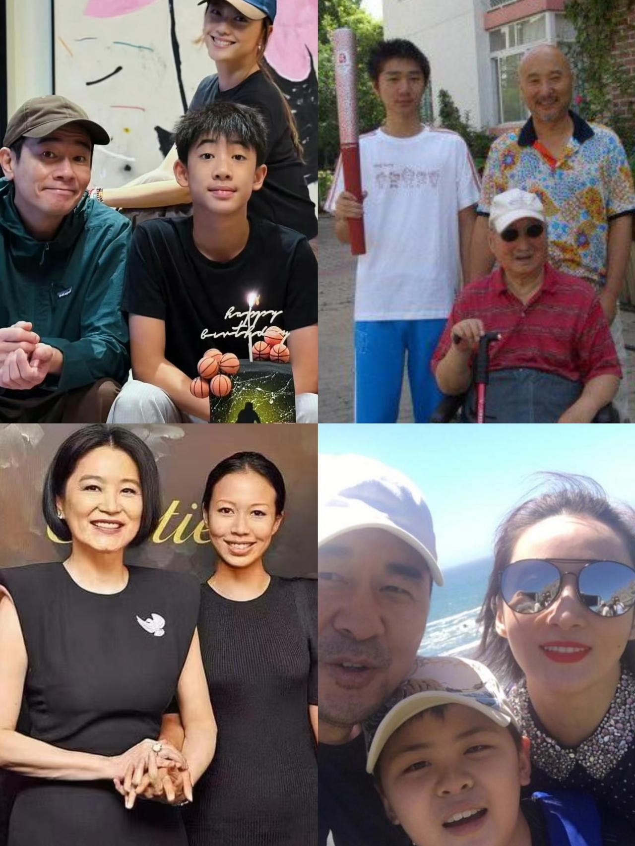 基因遗传真的说不准！有的全家一张脸，有的完全看不出是一家人！说实话，