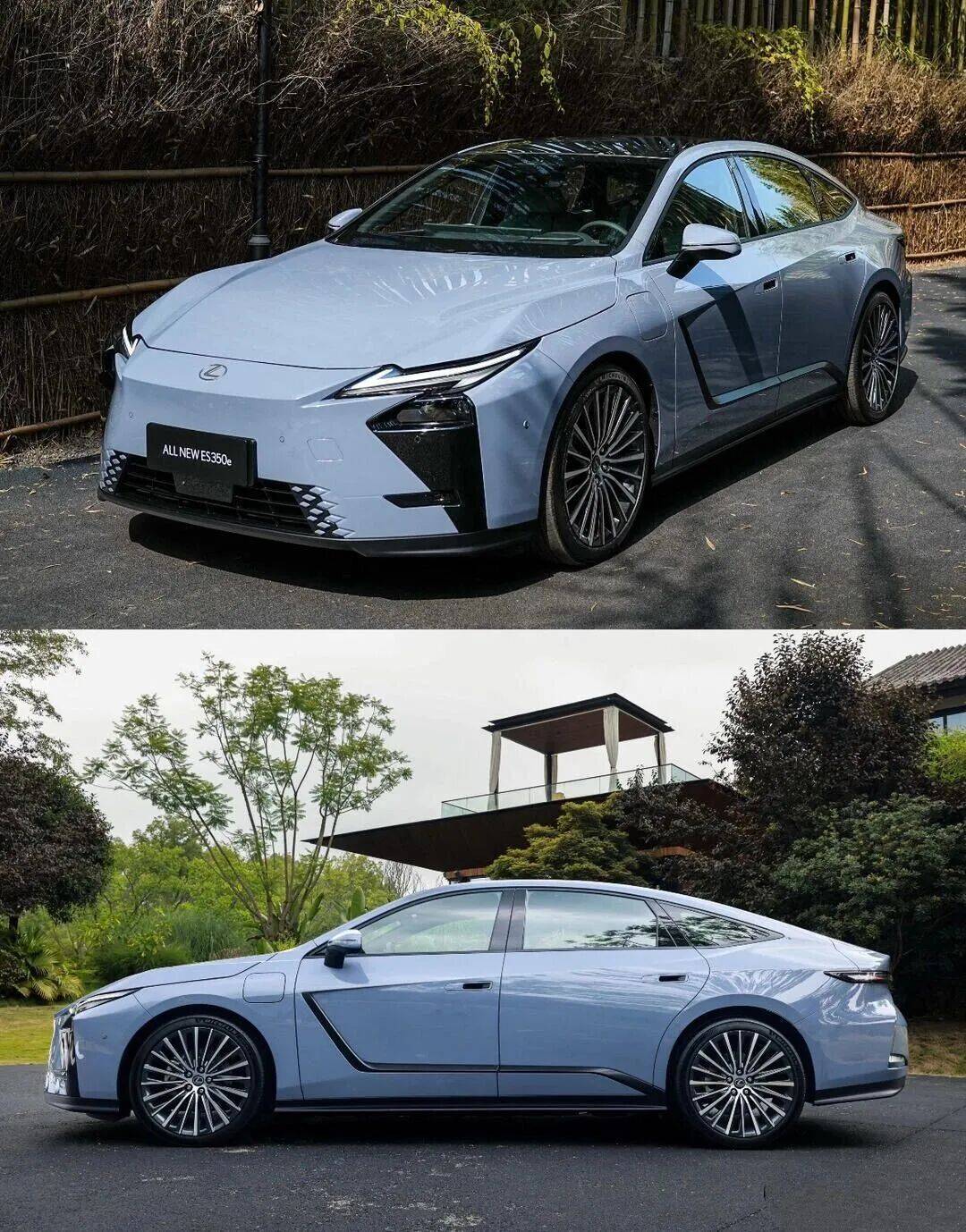 唉…又仔细看了一下雷克萨斯新ES，感觉楞线太多了，一道门三条棱，各凹各的，光影一