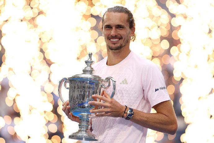 🎾兹维列夫美网加冕！单年双大满贯，登顶年度冠军积分榜首！2026美网男单决赛