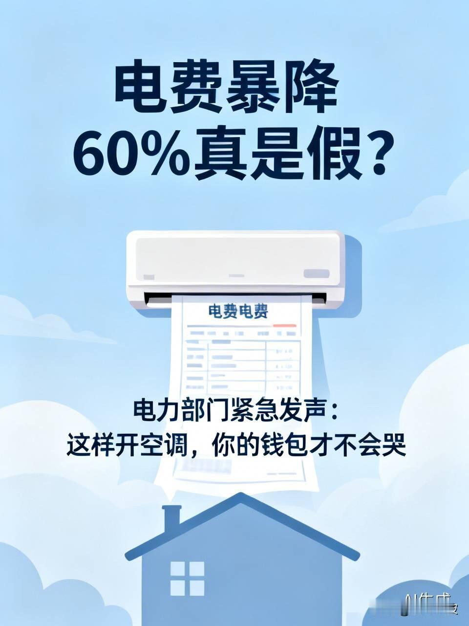 电费暴降60%是真是假？电力部门紧急发声：这样开空调，你的钱包才不会哭最