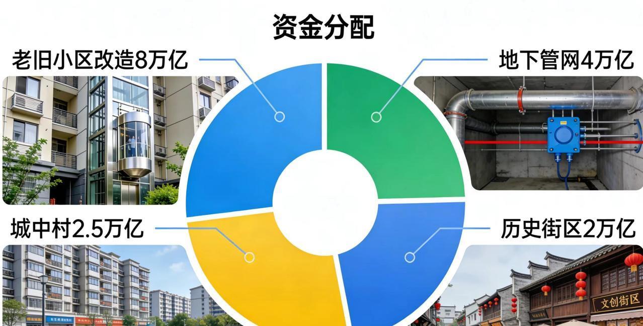 20万亿，就这么来了。住建部和自然资源部最近出了个文件，把城市更新的经验清单