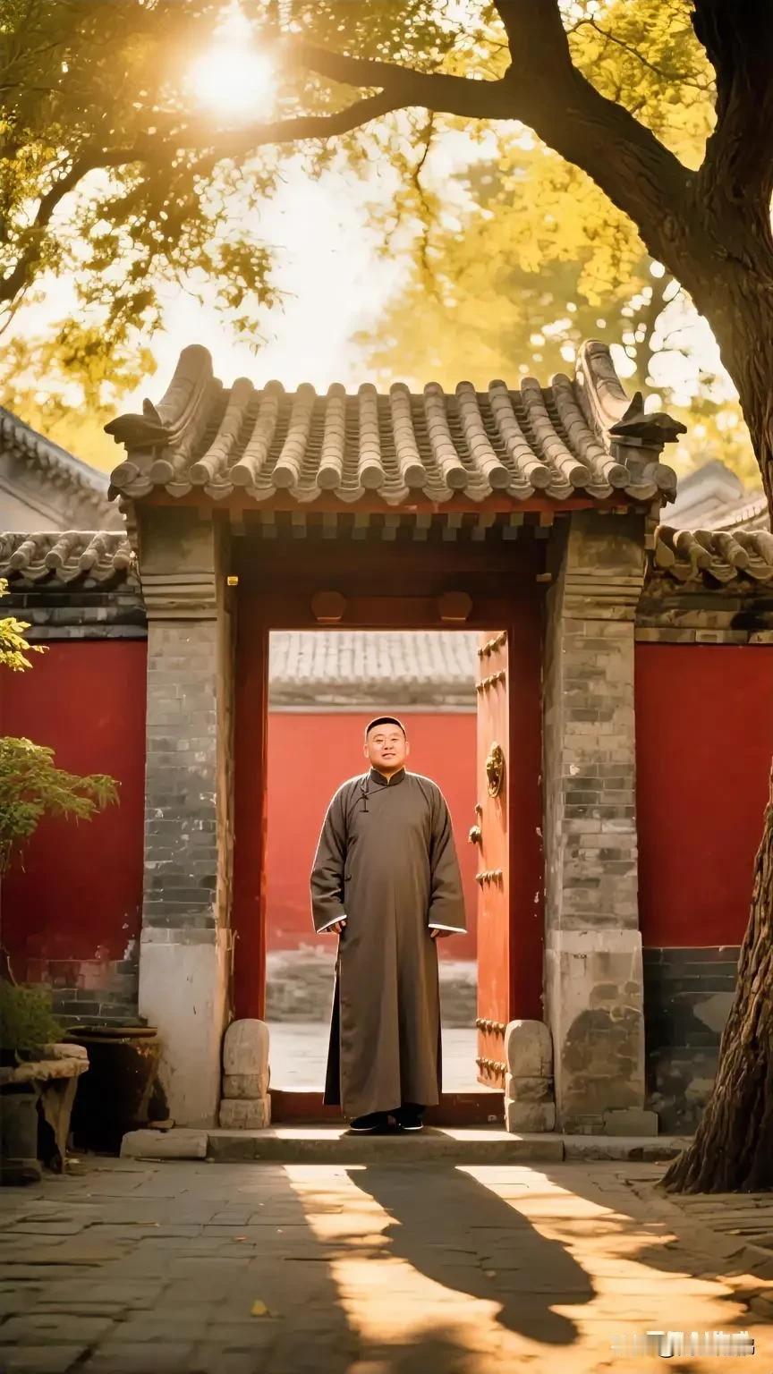 郭德纲为徒弟小岳岳站台昨晚，岳云鹏“非要唱”演唱会现场，师父郭德纲为其站