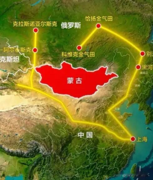 西伯利亚二号线确定了吗？看到一张图，貌似西伯利亚二号线不经过蒙古国，调整过境