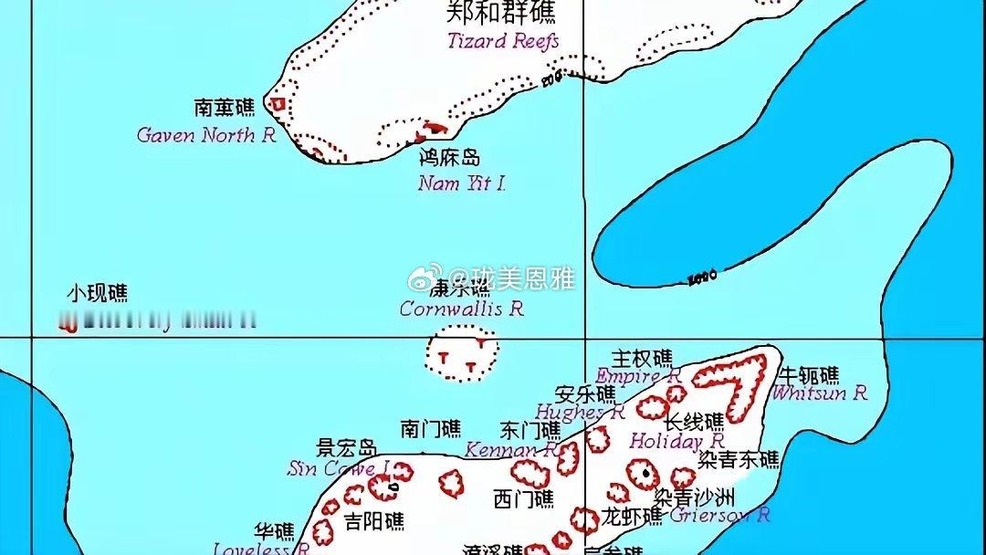 越南最近几年在南海疯狂填海造岛比如南威岛、柏礁、景宏岛、西礁是重点建设岛礁​​