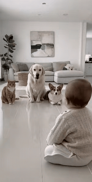 还是大橘懂事儿，在关键时刻顾全大局，懂得人情世故，不仅自己倒下的及时，还快速扑倒