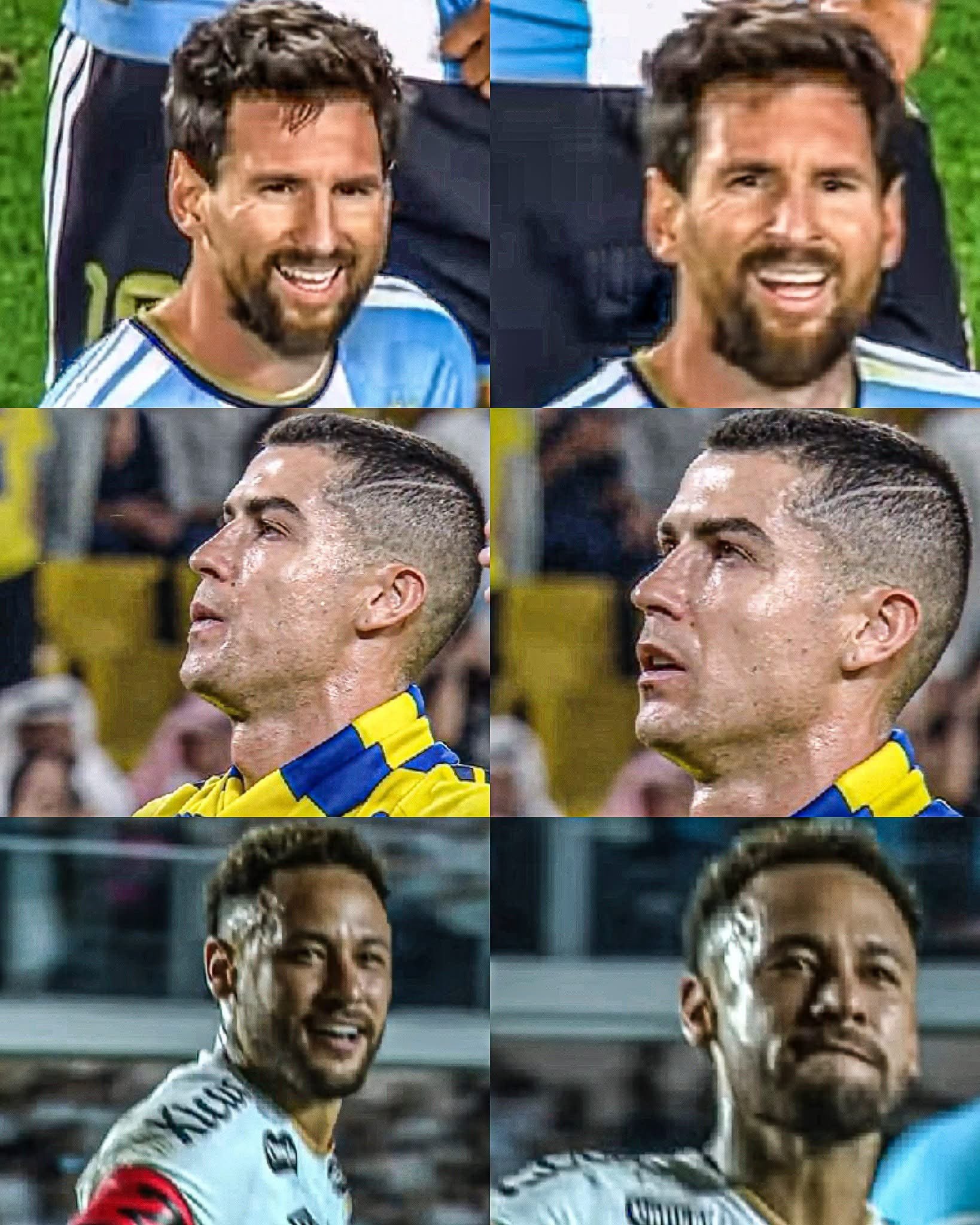 👏⚽提醒大家，足球界最伟大的球星们仍在闪耀。🇵🇹41岁的克里斯蒂亚诺·罗纳尔多再次为阿尔纳斯尔