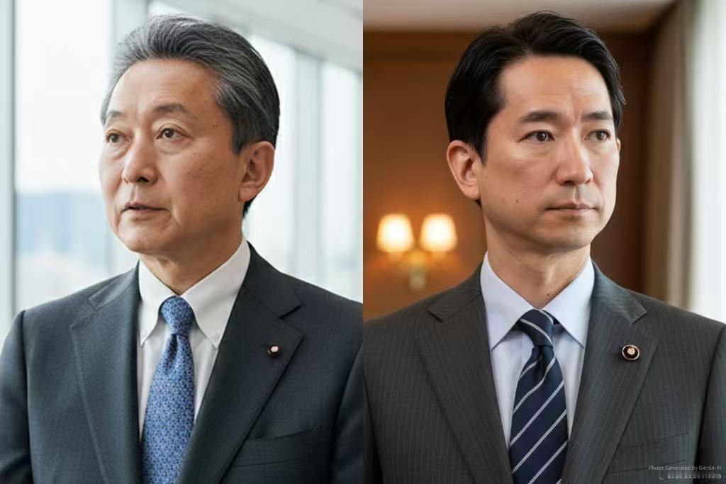 老子英雄儿子未必是好汉！鸠山由纪夫先生顶着国内右翼的巨大压力来参加抗战庆典，他去