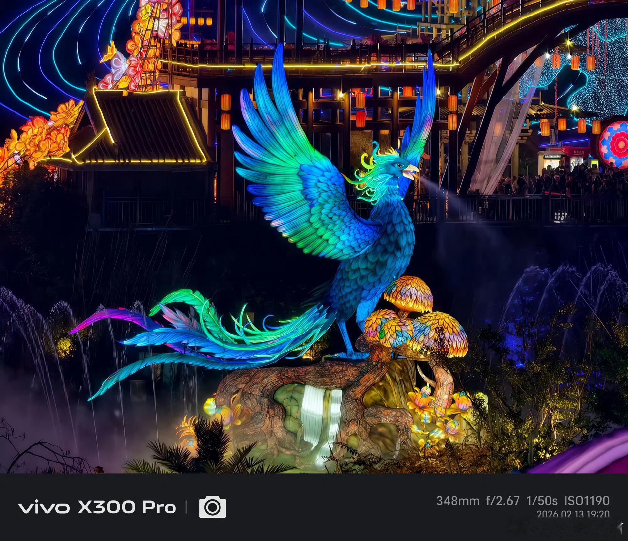 韩总分享的vivoX300Pro相机实拍，这效果不亚于Ultra了吧。灯会样