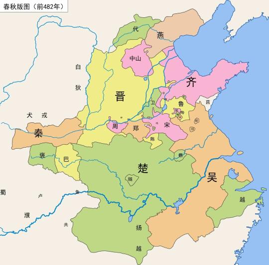 公元前482年的春秋形势及吴国落日余晖