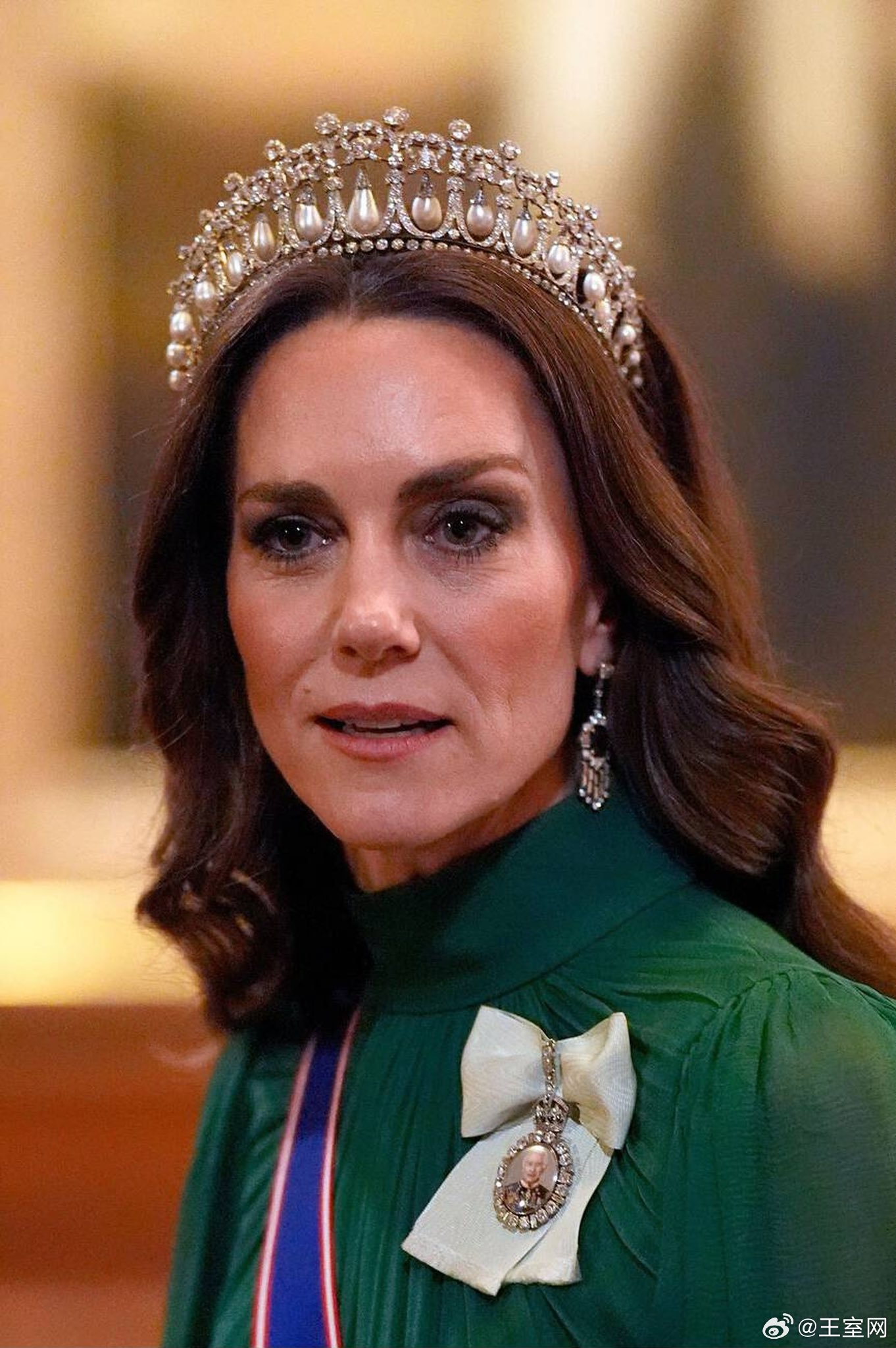 英国王室🇬🇧🇳🇬3月18日，尼日利亚总统夫妇欢迎国宴，威尔士王妃凯瑟琳