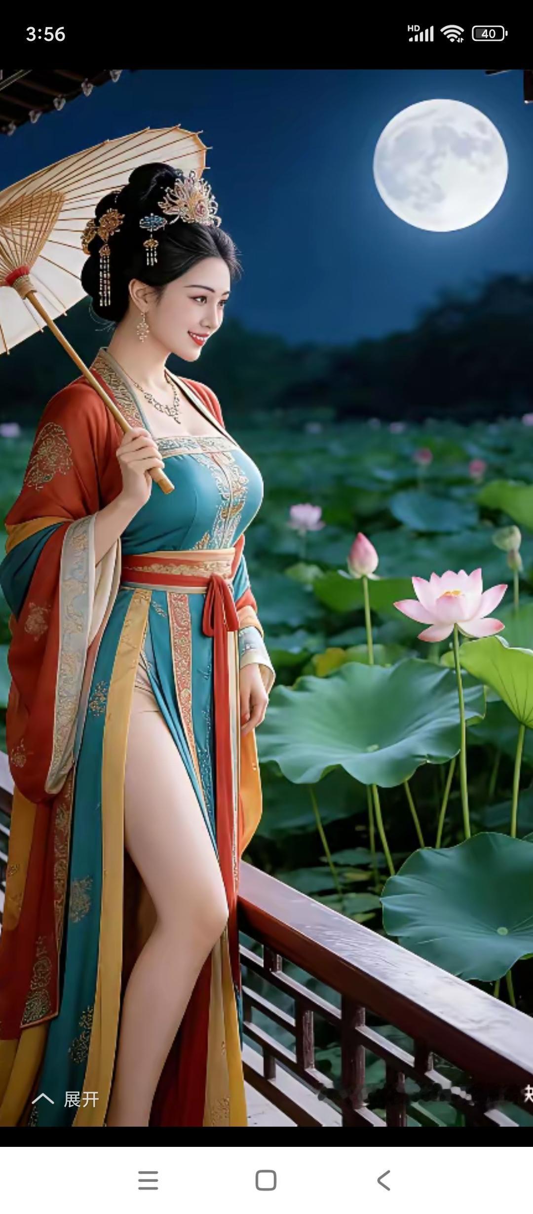 上联：月影婆娑荷叶嫩，请联下句星姿绰约草须青。