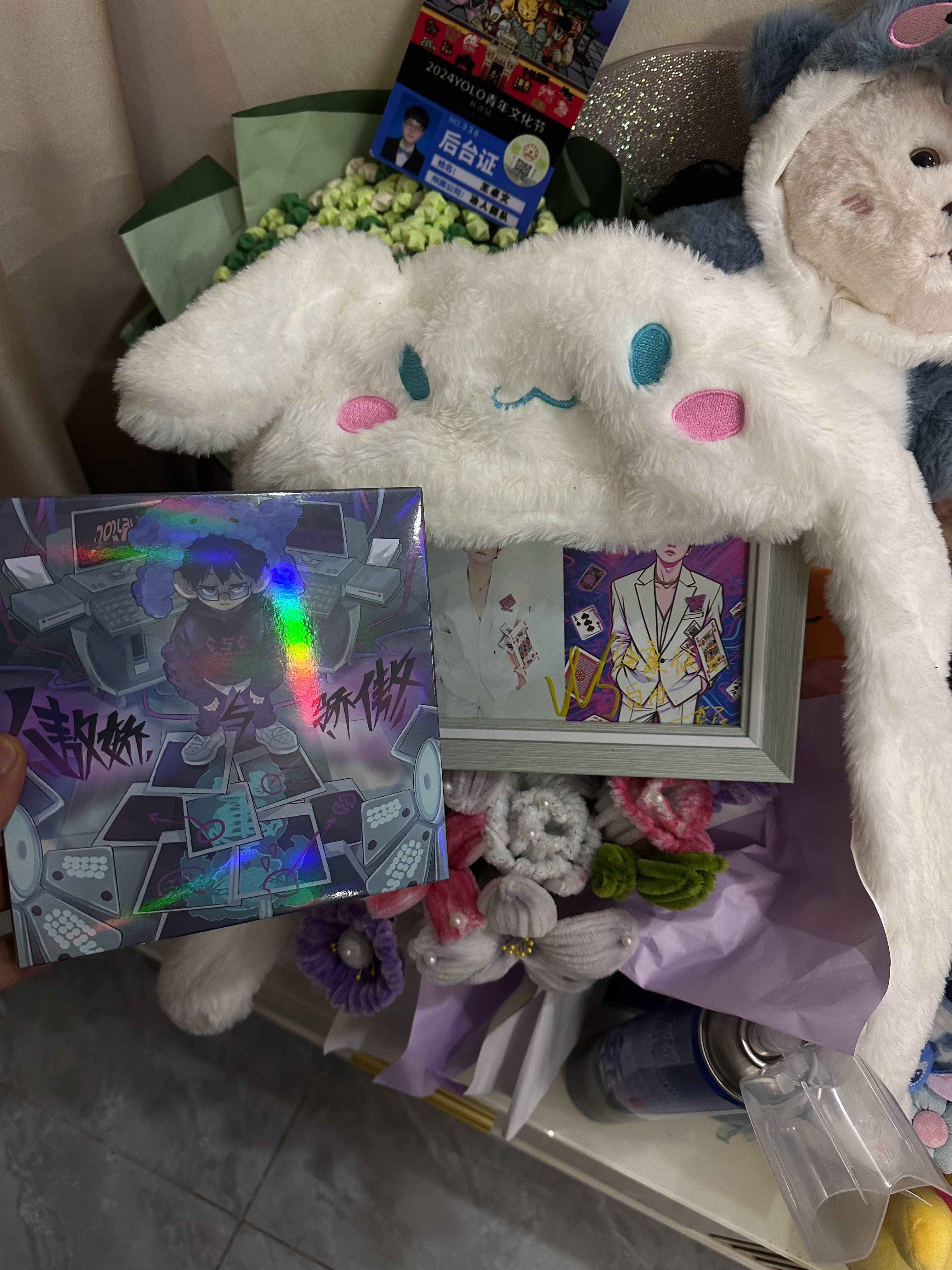 一会和doublev干饭