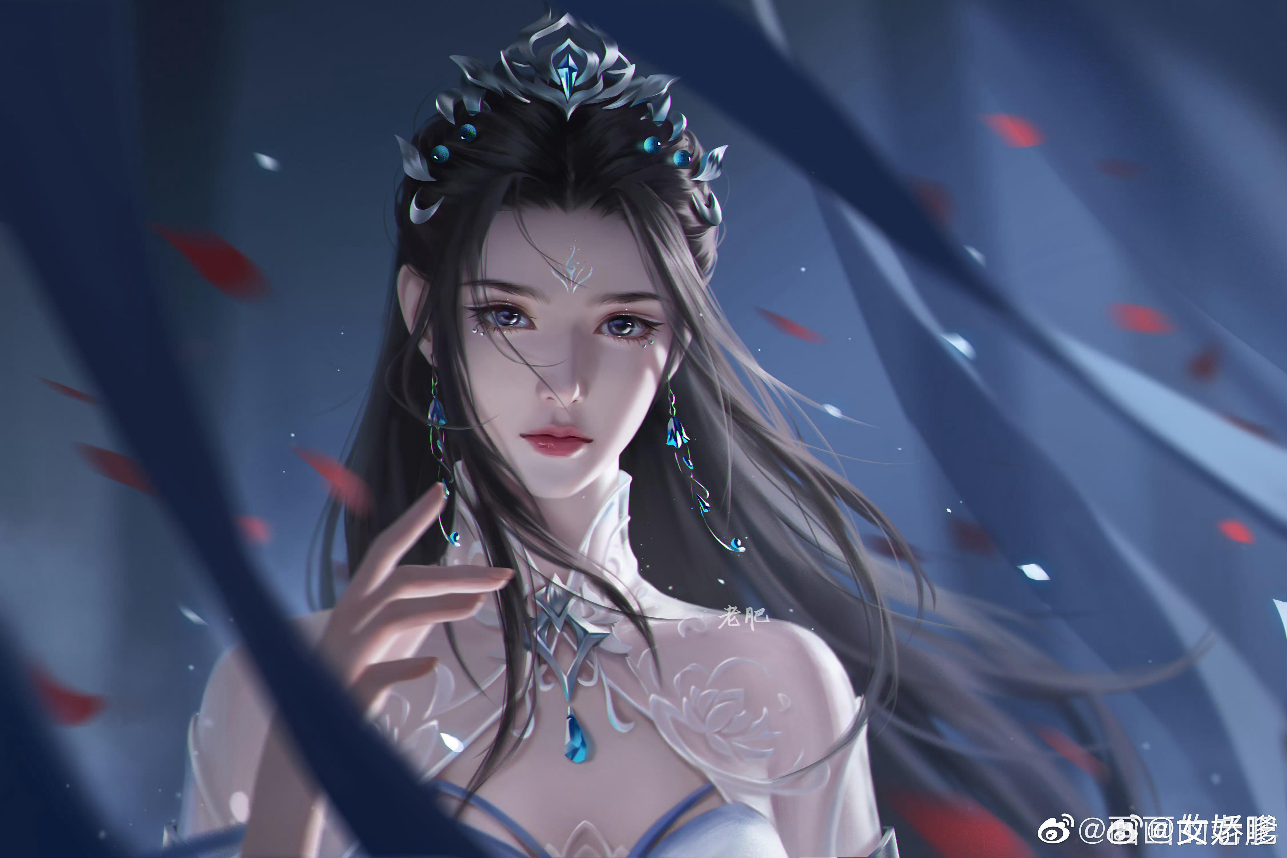 陆雪琪❄️诛仙女主陆雪琪佛前赠我花，逍遥侠客行。527陆雪琪生日快乐❄️诛仙动