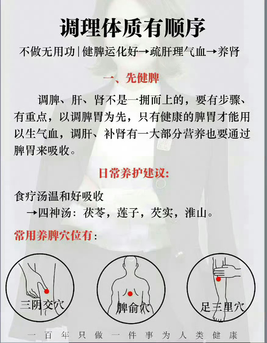 调理身体的顺序，做对了，事半功倍！​​​​