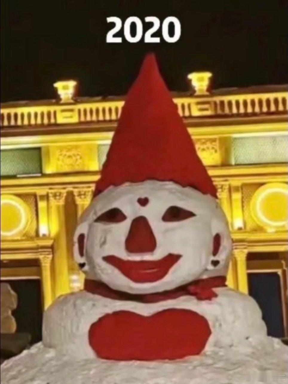 2020年的这个哈尔滨雪人还有人记得吗