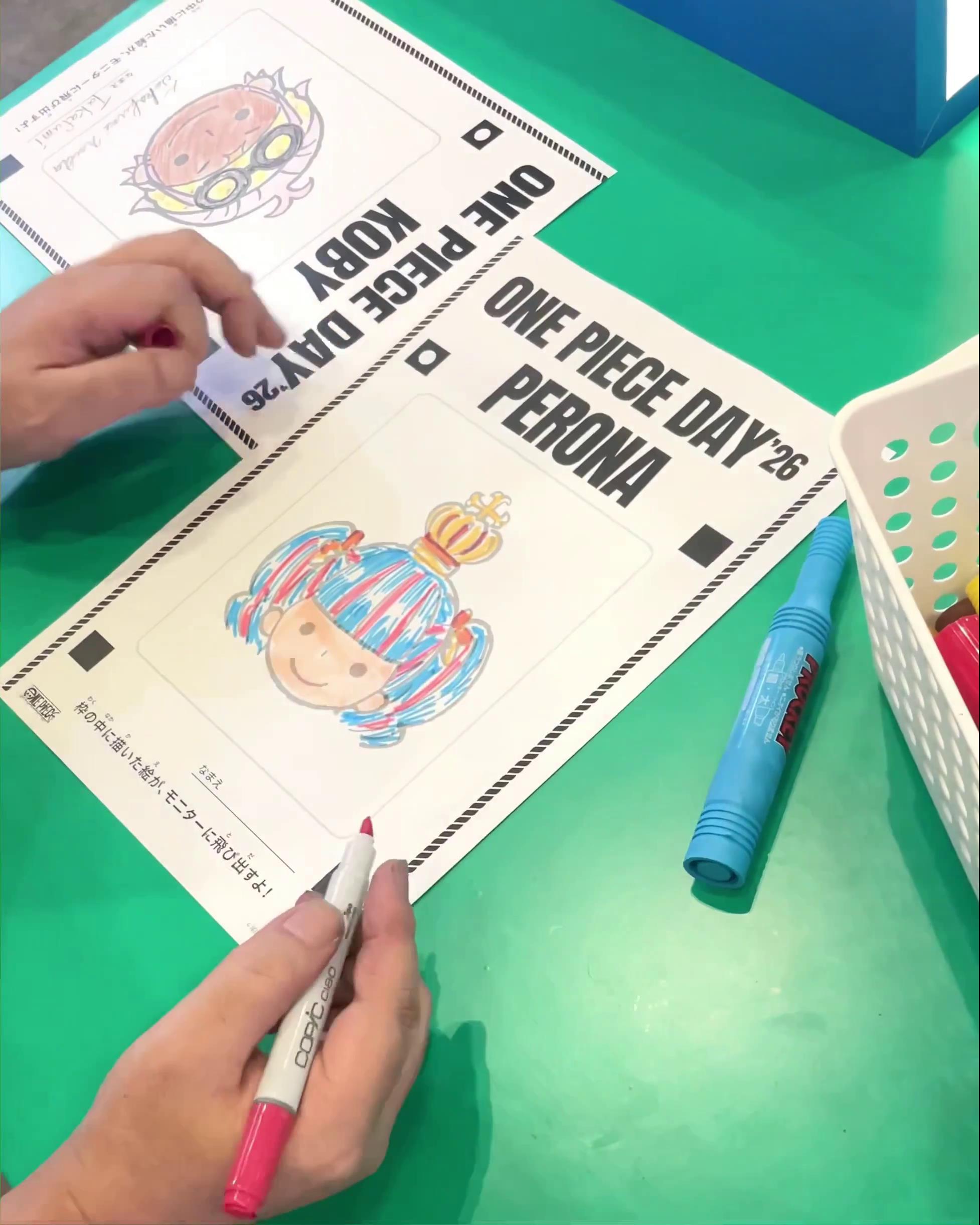 在OPD'26散场后，尾田老师去到了现场，还参与了涂鸦（润缇）海贼王海贼王不过