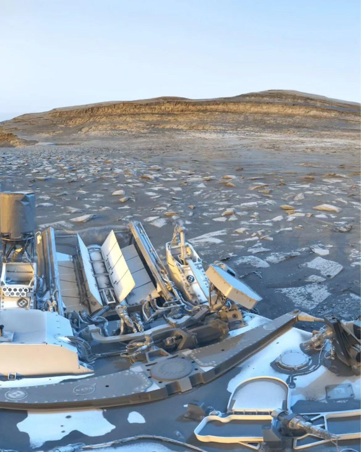 NASA公开的最新的火星地表照片，看起来跟地球差不多​​​