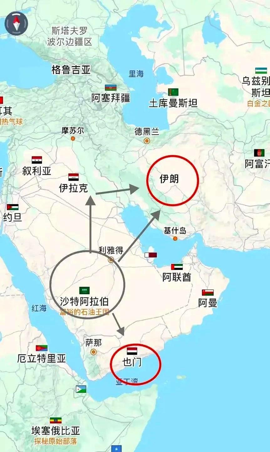 .只有也门胡塞武装敢对美国说不了！伊朗诏安，叙利亚投降，俄罗斯退出中东，沙特、卡