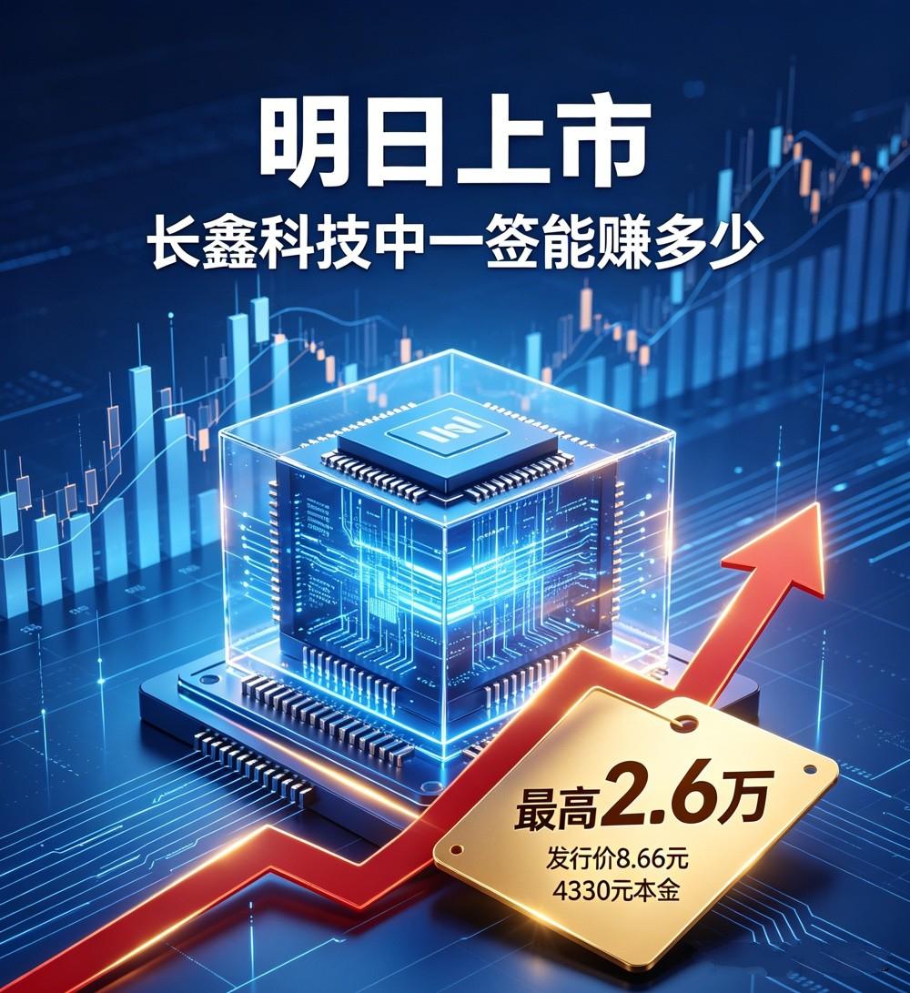 表妹中了一签长鑫科技，在家族群里给大家发了一个188元的大红包，我侥幸抢到了18