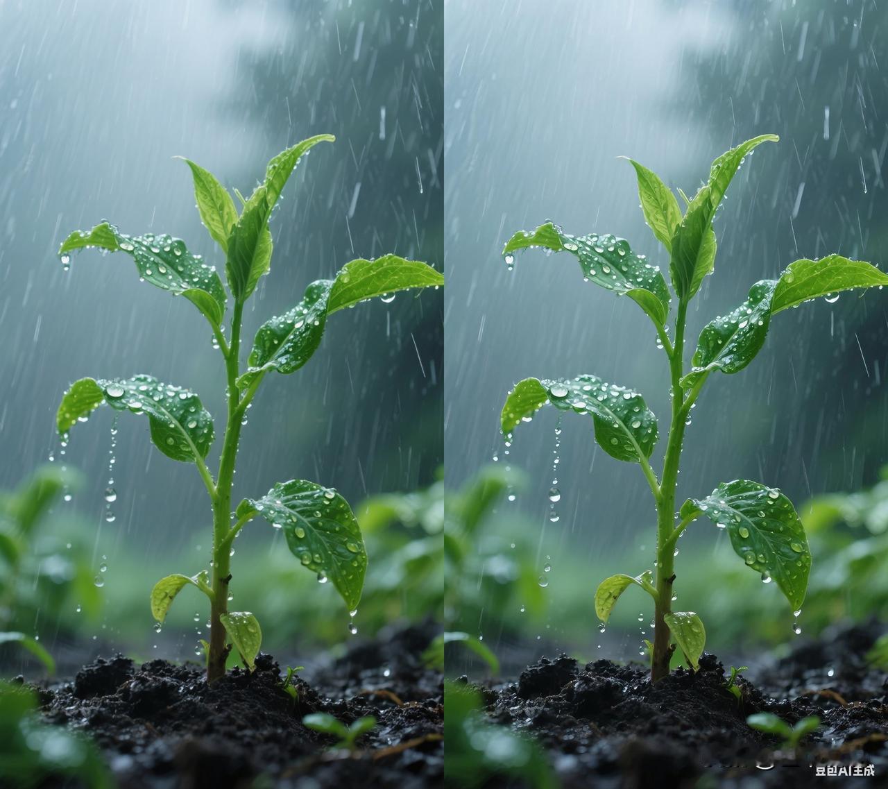 预报天气，河南下暴雨，干渴的玉米苗有救了家人们，好消息！刚刷到中央气象台8月