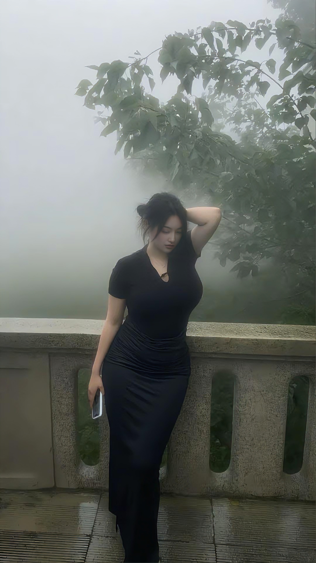 好雨好雨仙气飘飘。