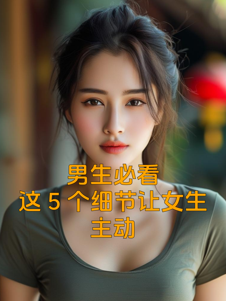 男生必看：这5个细节让女生主动