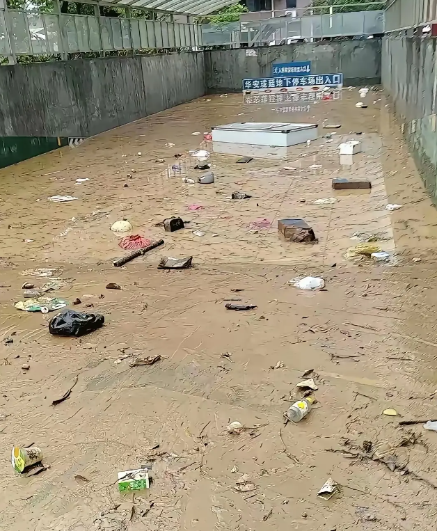 看看东莞，被水淹得惨状！