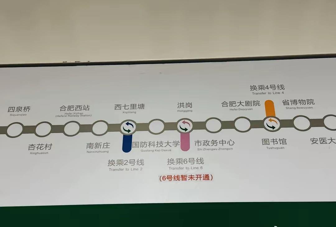 【合肥地铁10月31日客流量197.93万】差点破二，厉害1号线31.36万人