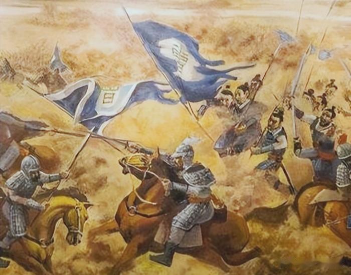 袁绍麾下的一支轻骑偷袭曹营，目标是烧毁粮草。营中只有少数哨兵值守，敌军悄悄摸进了