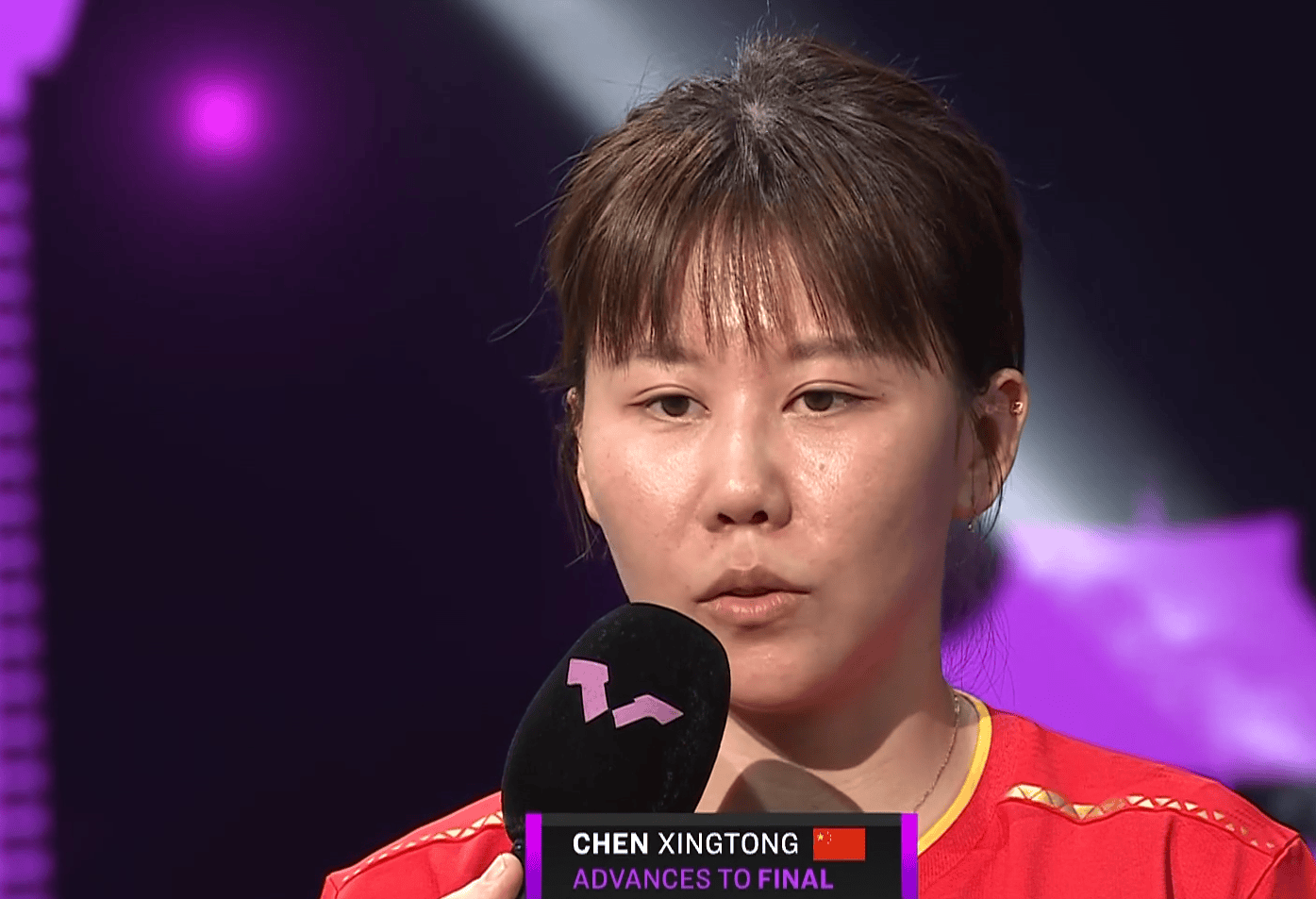 陈幸同: 上次输了今天能赢还是很开心的, 休息一下迎接决赛