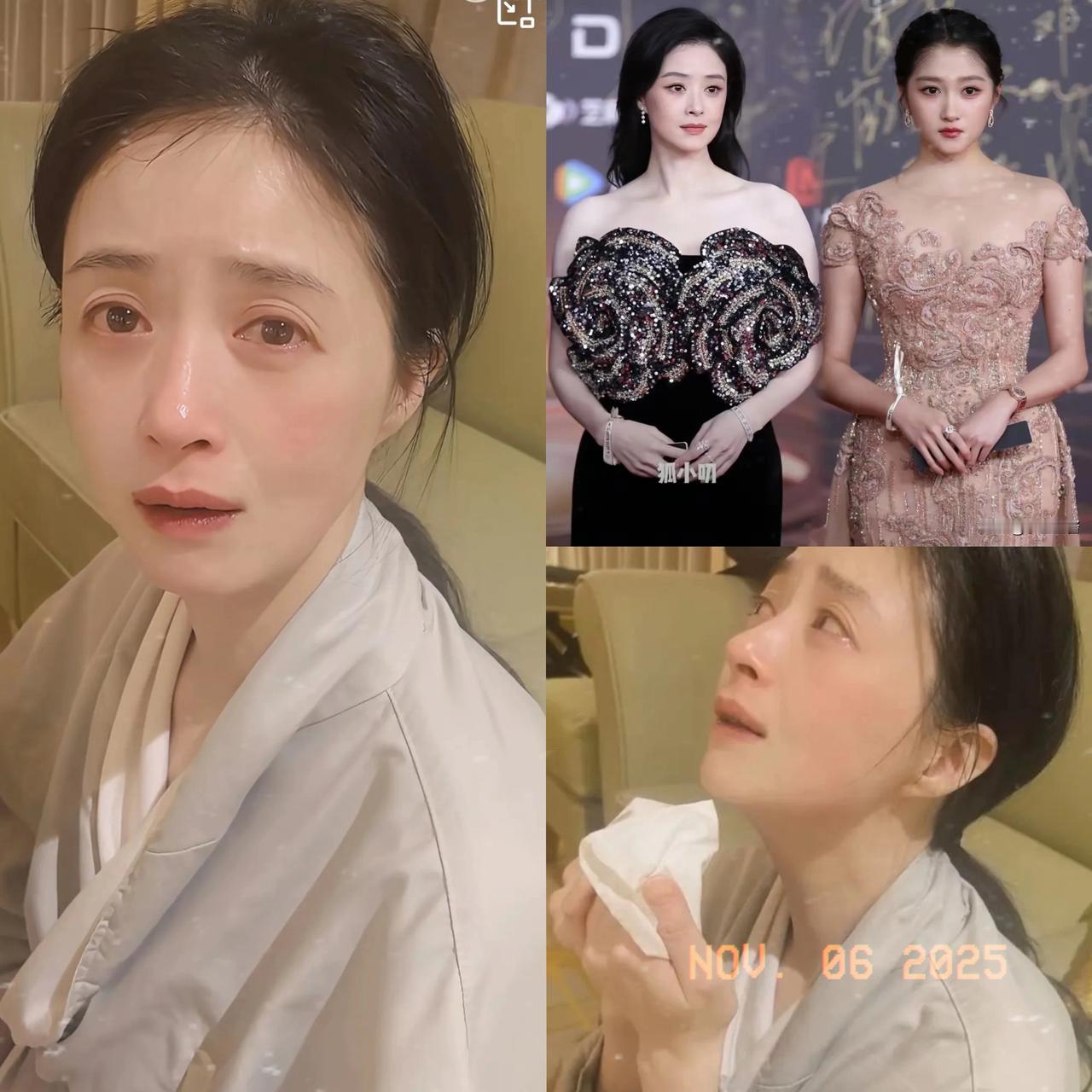 蒋欣，深夜痛哭。11月5日，42岁的蒋欣，冲上热搜，深夜不睡觉的她，喝了二两