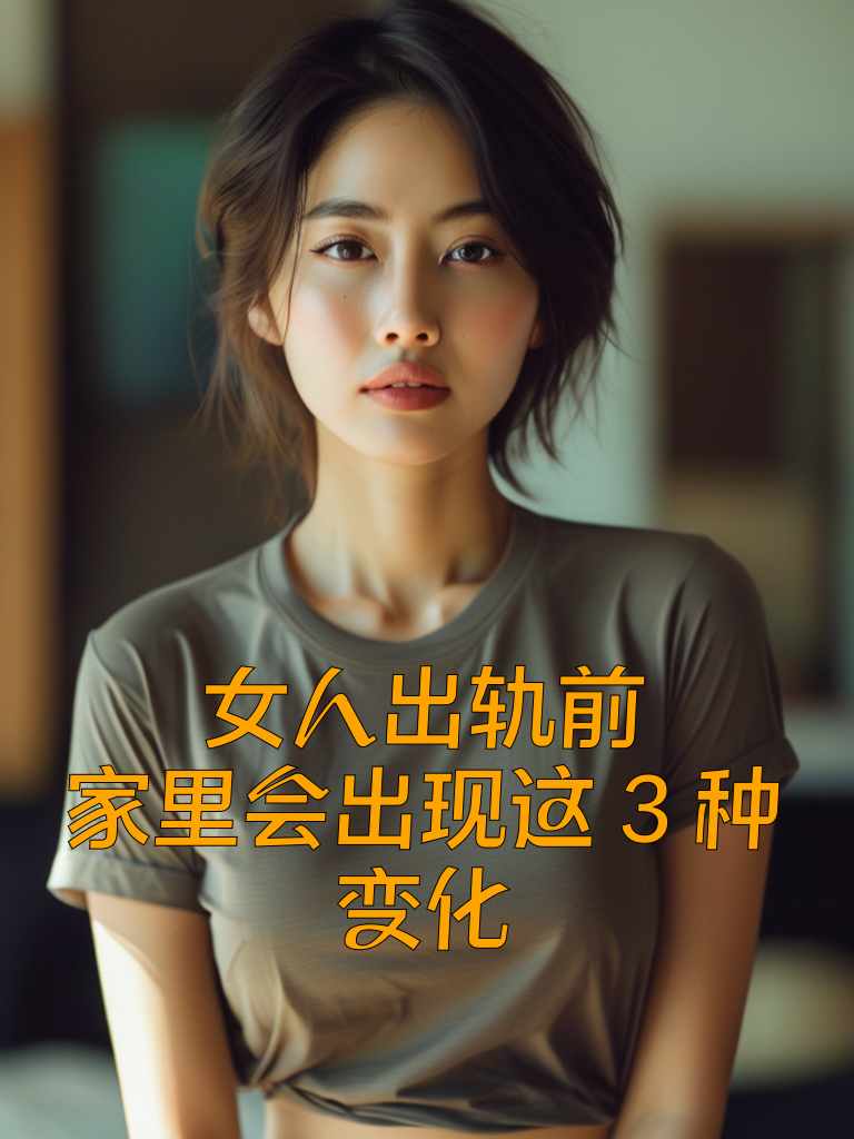 女人出轨前，家里会出现这3种变化
