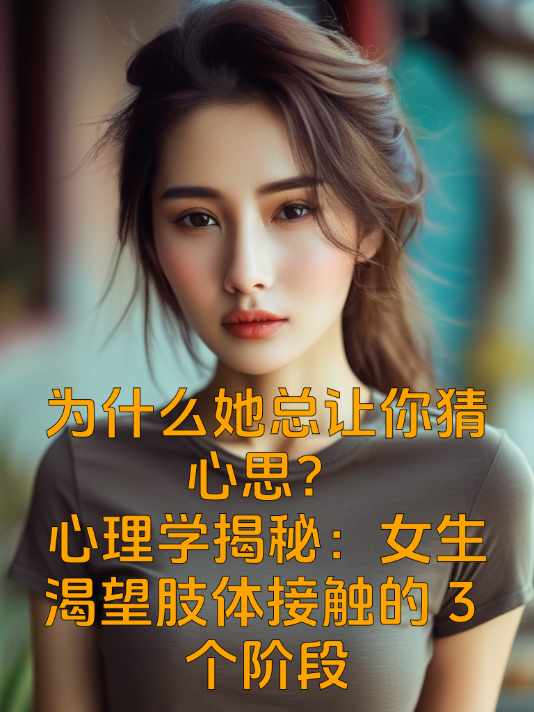 为什么她总让你「猜心思」？心理学揭秘：女生渴望肢体接触的3个阶段