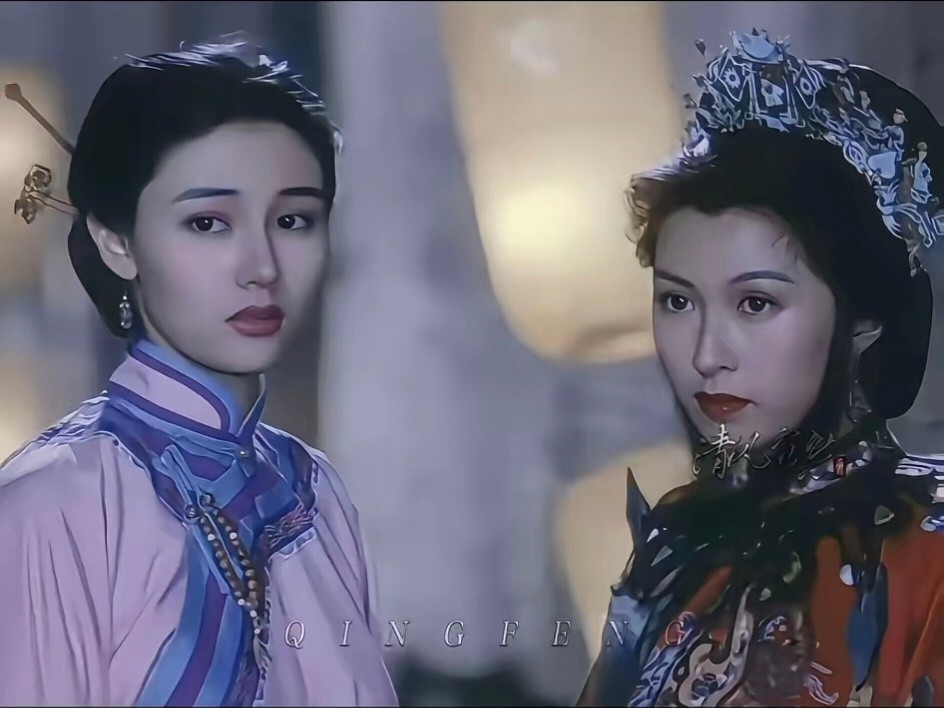 李嘉欣单看挺漂亮，和郭蔼明站一起，高低立现，差距不是一点，郭蔼明更好看