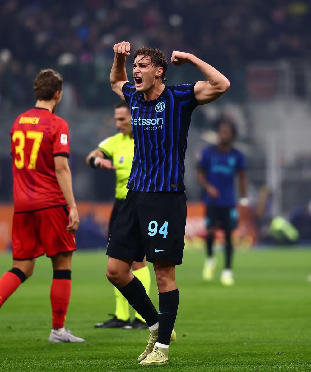 根正苗红，全村的希望！意甲第16轮补赛凭借皮奥-埃斯波西托的抽射进球，国际米兰1