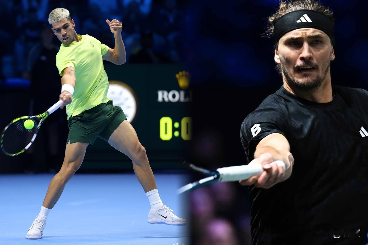 不算正在进行的戴维斯杯，本赛季男子网坛仅阿尔卡拉斯、兹维列夫出战巡回赛比赛超过8