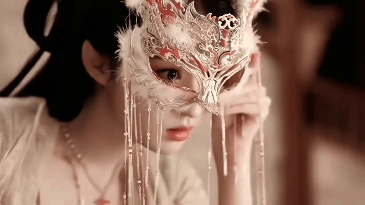 狐狸尾巴露馅了王楚然王楚然这“狐狸尾巴”露馅太惊艳！眼尾弧度迷人，媚态与狡黠并