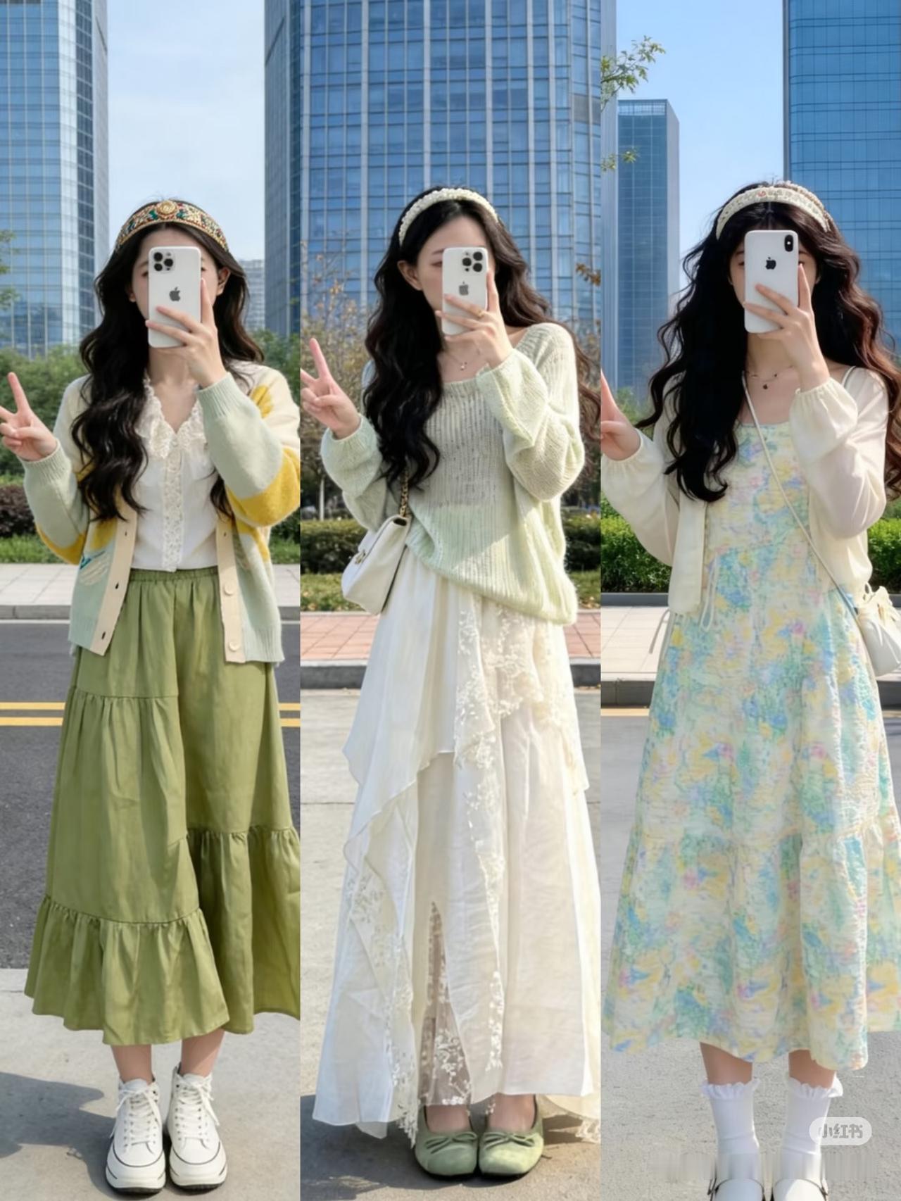 期待春天的各种小裙子