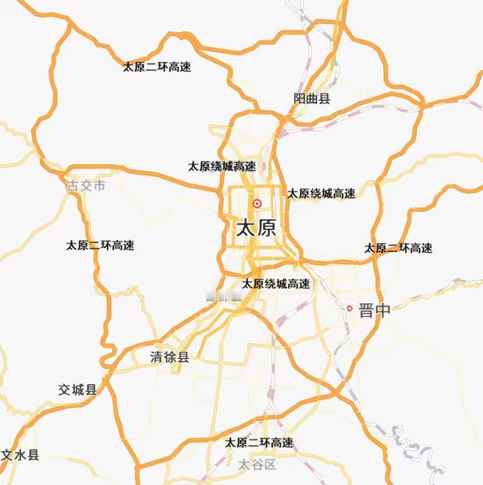 太原二环高速太长了，总里程约290公里太原一环为G20